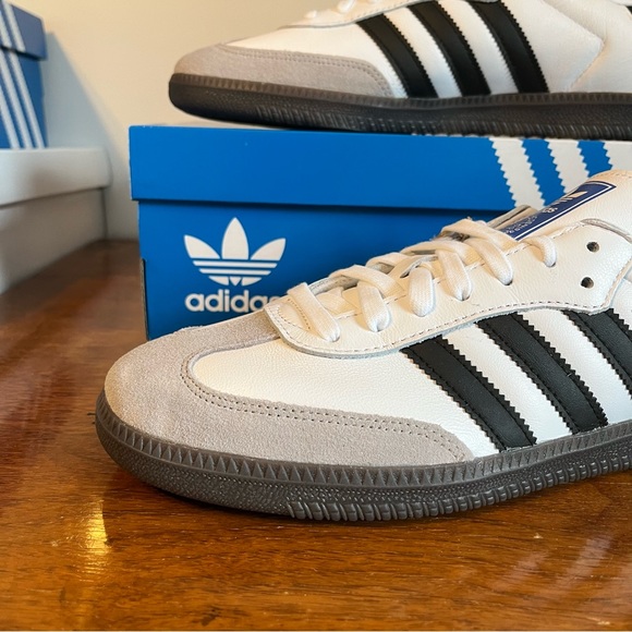 ADIDAS White Samba OG - Picture 3 of 11